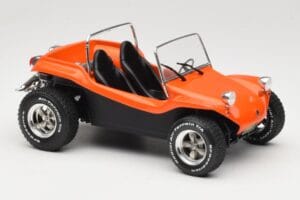Meyers Manx Arancione Cabriolet Solido 1:18 S1802702 Pressofusione — immagine 4 di 6