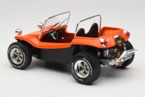 Meyers Manx Arancione Cabriolet Solido 1:18 S1802702 Pressofusione — immagine 5 di 6
