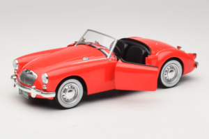 MG A 1600 Roadster Mk I Elvis Presley Blue Hawaii Movie GreenLight 1:18 13524 Pressofusione — immagine 2 di 8
