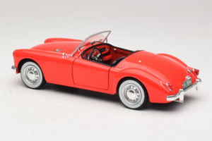 MG A 1600 Roadster Mk I Elvis Presley Blue Hawaii Movie GreenLight 1:18 13524 Pressofusione — immagine 7 di 8