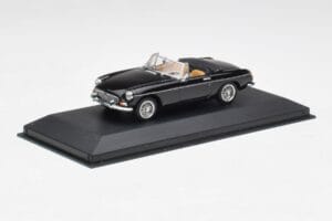 MGB Cabriolet Nero Minichamps 1:43 430131030 Pressofusione — immagine 2 di 4