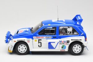 MG Metro 6R4 #5 T. Pond / R. Arthur Rally Monte Carlo 1986 Sun Star 1:18 5537 Pressofusione — immagine 4 di 8