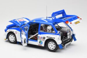 MG Metro 6R4 #5 T. Pond / R. Arthur Rally Monte Carlo 1986 Sun Star 1:18 5537 Pressofusione — immagine 5 di 8