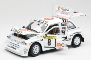 MG Metro 6R4 #8 P. Eklund / D. Whittock Rally Finland 1986 Sun Star 1:18 5536 Pressofusione — immagine 2 di 8