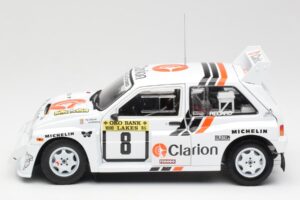 MG Metro 6R4 #8 P. Eklund / D. Whittock Rally Finland 1986 Sun Star 1:18 5536 Pressofusione — immagine 4 di 8