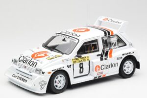 MG Metro 6R4 #8 P. Eklund / D. Whittock Rally Finland 1986 Sun Star 1:18 5536 Pressofusione