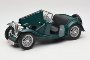 MG TC Midget Shires Green Road Legends 1:18 92468 Pressofusione — immagine 2 di 8