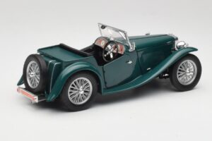 MG TC Midget Shires Green Road Legends 1:18 92468 Pressofusione — immagine 3 di 8