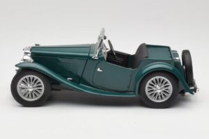 MG TC Midget Shires Green Road Legends 1:18 92468 Pressofusione — immagine 4 di 8