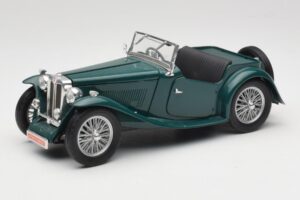 MG TC Midget Shires Green Road Legends 1:18 92468 Pressofusione