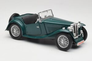 MG TC Midget Shires Green Road Legends 1:18 92468 Pressofusione — immagine 7 di 8