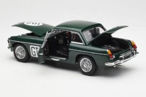 MGB GT Mk2 Nurburgring Verde AUTOart 1:18 86781 Pressofusione — immagine 5 di 8