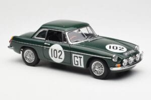 MGB GT Mk2 Nurburgring Verde AUTOart 1:18 86781 Pressofusione — immagine 6 di 8