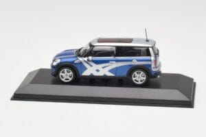 Mini Clubman R55 Cooper S Blue Metallic Onitsuka Tiger Minichamps 1:43 403138676 Pressofusione