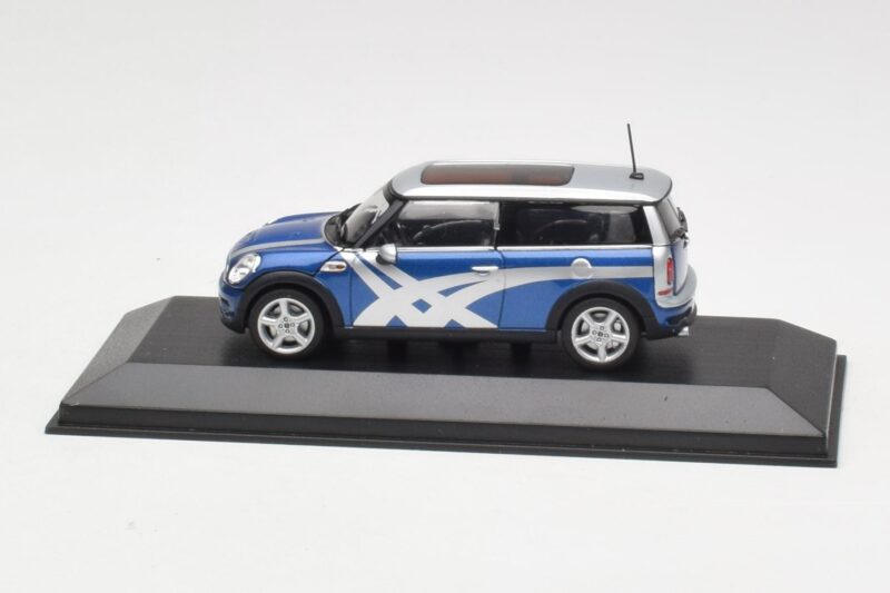 Mini Clubman R55 Cooper S Blue Metallic Onitsuka Tiger Minichamps 1:43 403138676 Pressofusione