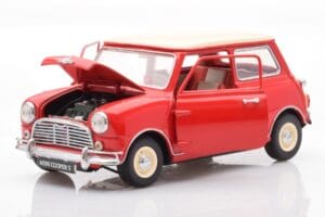 Mini Cooper 1275 S Rosso Kyosho 1:18 8840 Pressofusione — immagine 2 di 8