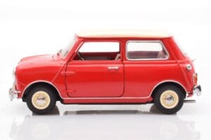 Mini Cooper 1275 S Rosso Kyosho 1:18 8840 Pressofusione — immagine 4 di 8