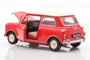 Mini Cooper 1275 S Rosso Kyosho 1:18 8840 Pressofusione — immagine 5 di 8