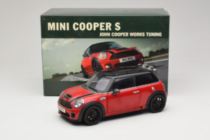 Mini Cooper John Cooper Works R56 Rosso & Nero Kyosho 1:18 80430419909 Pressofusione — immagine 8 di 8