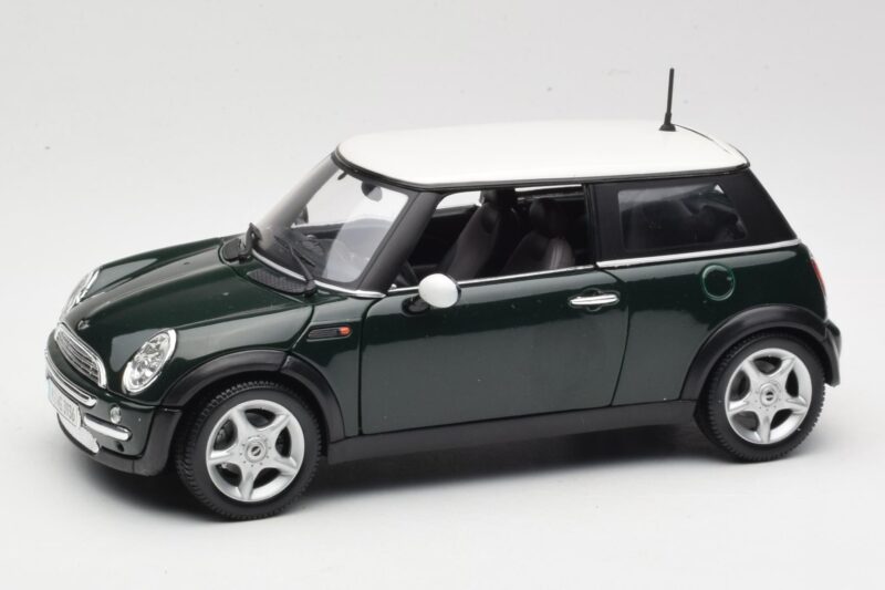 Mini Cooper Mk7 Verde Maisto 1:18 7271336 Pressofusione