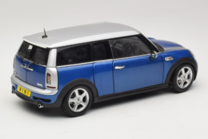 Mini Cooper S Clubman R55 Blu & Argento Kyosho 1:18 80430421048 Pressofusione — immagine 3 di 8