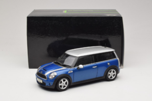 Mini Cooper S Clubman R55 Blu & Argento Kyosho 1:18 80430421048 Pressofusione — immagine 8 di 8