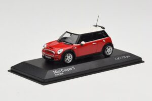 MINI Cooper S R53 Rosso Minichamps 1:43 431138200 Pressofusione — immagine 2 di 5