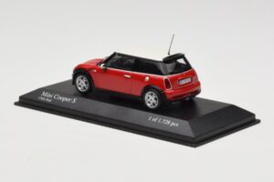 MINI Cooper S R53 Rosso Minichamps 1:43 431138200 Pressofusione — immagine 3 di 5