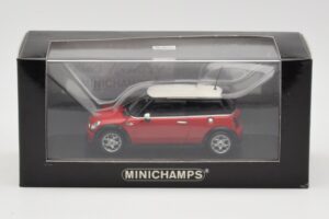 MINI Cooper S R53 Rosso Minichamps 1:43 431138200 Pressofusione — immagine 4 di 5