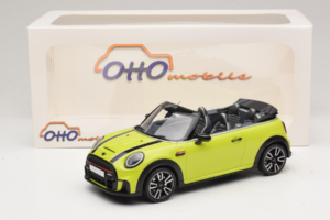 Mini JCW Cabrio F57 Zesty Yellow C5H Otto 1:18 OT1303 Resina — immagine 6 di 6