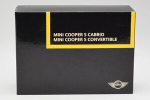 Mini Cooper S R57 Cabriolet Nero Minichamps 1:43 80422148818 Pressofusione — immagine 2 di 4