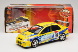 Mitsubishi Lancer EVO VII Fast & Furious Tokyo Drift Joyride 1:18 53607B Pressofusione — immagine 6 di 6