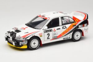 Mitsubishi Carisma GT Group N2 R. Burns / R. Reid RAC Rally 1997 Bianco Otto 1:18 OT1192 Resina