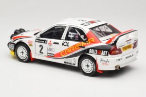 Mitsubishi Carisma GT Group N2 R. Burns / R. Reid RAC Rally 1997 Bianco Otto 1:18 OT1192 Resina — immagine 5 di 6