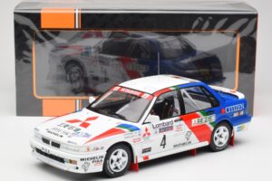 Mitsubishi Galant VR-4 #4 A. Vatanen RAC Rally 1990 IXO 1:18 18RMC192B Pressofusione — immagine 6 di 6