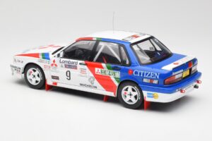 Mitsubishi Galant VR-4 #9 K. Eriksson / S. Parmander RAC Rally 1990 IXO 1:18 18RMC192A Pressofusione — immagine 5 di 6