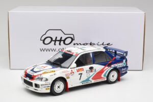 Mitsubishi Lancer Evo 3 Group A #4 T. Makinen / S. Harjanne Rally Australia 1996 Otto 1:18 OT475 Resina — immagine 6 di 6