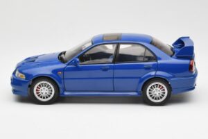 Mitsubishi Lancer EVO VI Blu RHD AUTOart 1:18 77151 Pressofusione — immagine 4 di 8