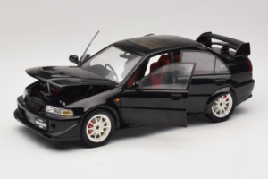 Mitsubishi Lancer Evo VI Tommi Makinen Edition Nero AUTOart 1:18 77158 Pressofusione — immagine 2 di 8