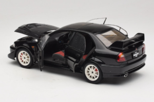 Mitsubishi Lancer Evo VI Tommi Makinen Edition Nero AUTOart 1:18 77158 Pressofusione — immagine 5 di 8