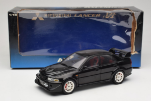 Mitsubishi Lancer Evo VI Tommi Makinen Edition Nero AUTOart 1:18 77158 Pressofusione — immagine 8 di 8