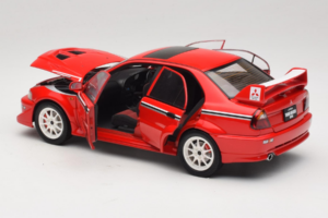 Mitsubishi Lancer Evo VI Tommi Makinen Edition Rosso AUTOart 1:18 77156 Pressofusione — immagine 5 di 8
