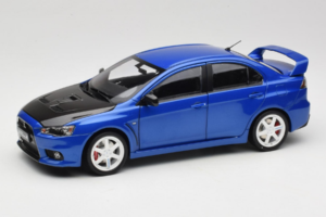 Mitsubishi Lancer Evolution X Blu OEM 1:18 MLE01 Pressofusione