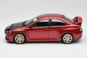 Mitsubishi Lancer Evolution X Rosso OEM 1:18 MLE02 Pressofusione — immagine 4 di 8