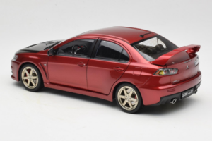 Mitsubishi Lancer Evolution X Rosso OEM 1:18 MLE02 Pressofusione — immagine 7 di 8