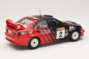 Mitsubishi Lancer Evolution VI #2 Y. Kataoka / S. Hayashi Winner Rally Canberra 1999 AUTOart 1:18 89942 Pressofusione — immagine 3 di 8