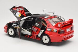Mitsubishi Lancer Evolution VI #2 Y. Kataoka / S. Hayashi Winner Rally Canberra 1999 AUTOart 1:18 89942 Pressofusione — immagine 5 di 8