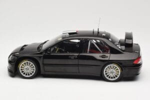 Mitsubishi Lancer Evolution WRC Plain Body Nero AUTOart 1:18 80528 Pressofusione — immagine 4 di 8