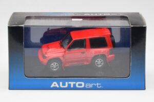 Mitsubishi Pajero Evo Rosso AUTOart 1:43 57203 Pressofusione — immagine 4 di 4