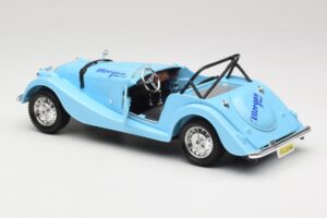 Morgan 4/4 Blu Tonka 1:18 18681 Pressofusione — immagine 5 di 8
